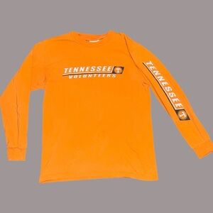 Vintage Retro 1990s NCAA Tennessee Volunteers Orange Long Sleeve Shirt Men’s SML